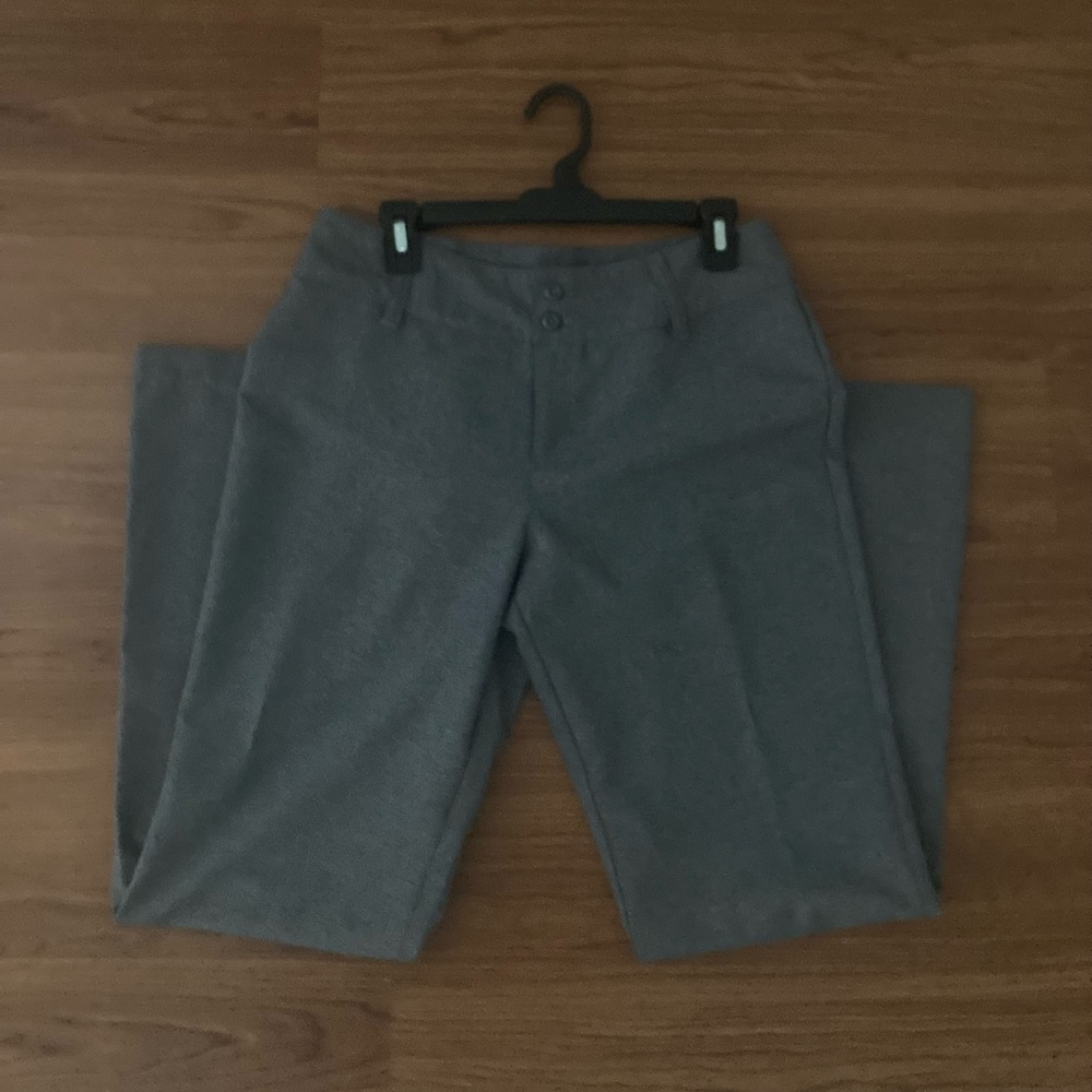 Xhilaration Light Gray Wide Leg Dress Pants, Juniors Size 9